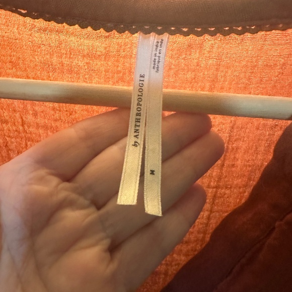 Anthropologie Kallie Flowy Maxi Dress - Terra Cotta (M) - Picture 3 of 5